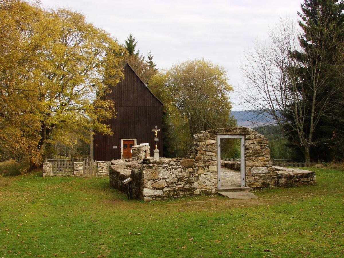 Penzion Alfa Zelezna Ruda Bagian luar foto