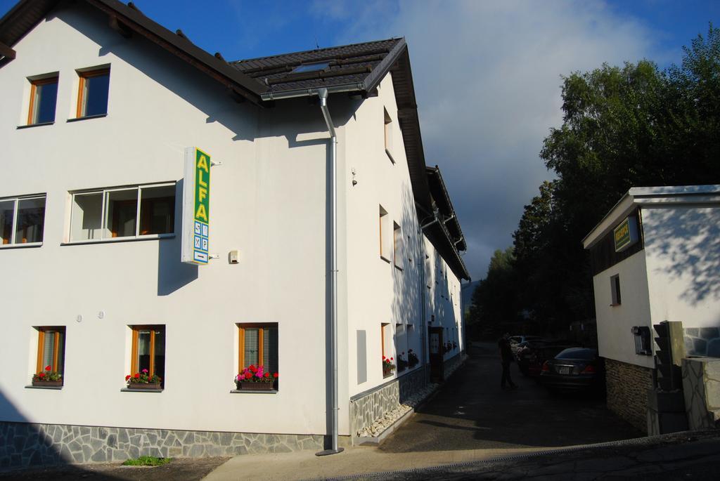 Penzion Alfa Zelezna Ruda Bagian luar foto